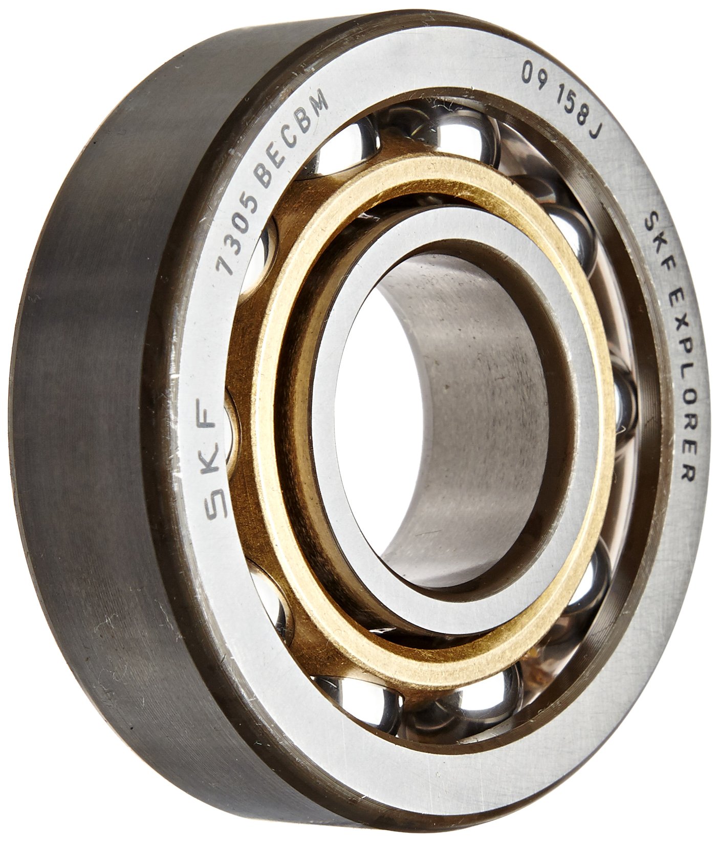SKF 7305 BECBM - Rodamiento de bolas radial de contacto (acero)