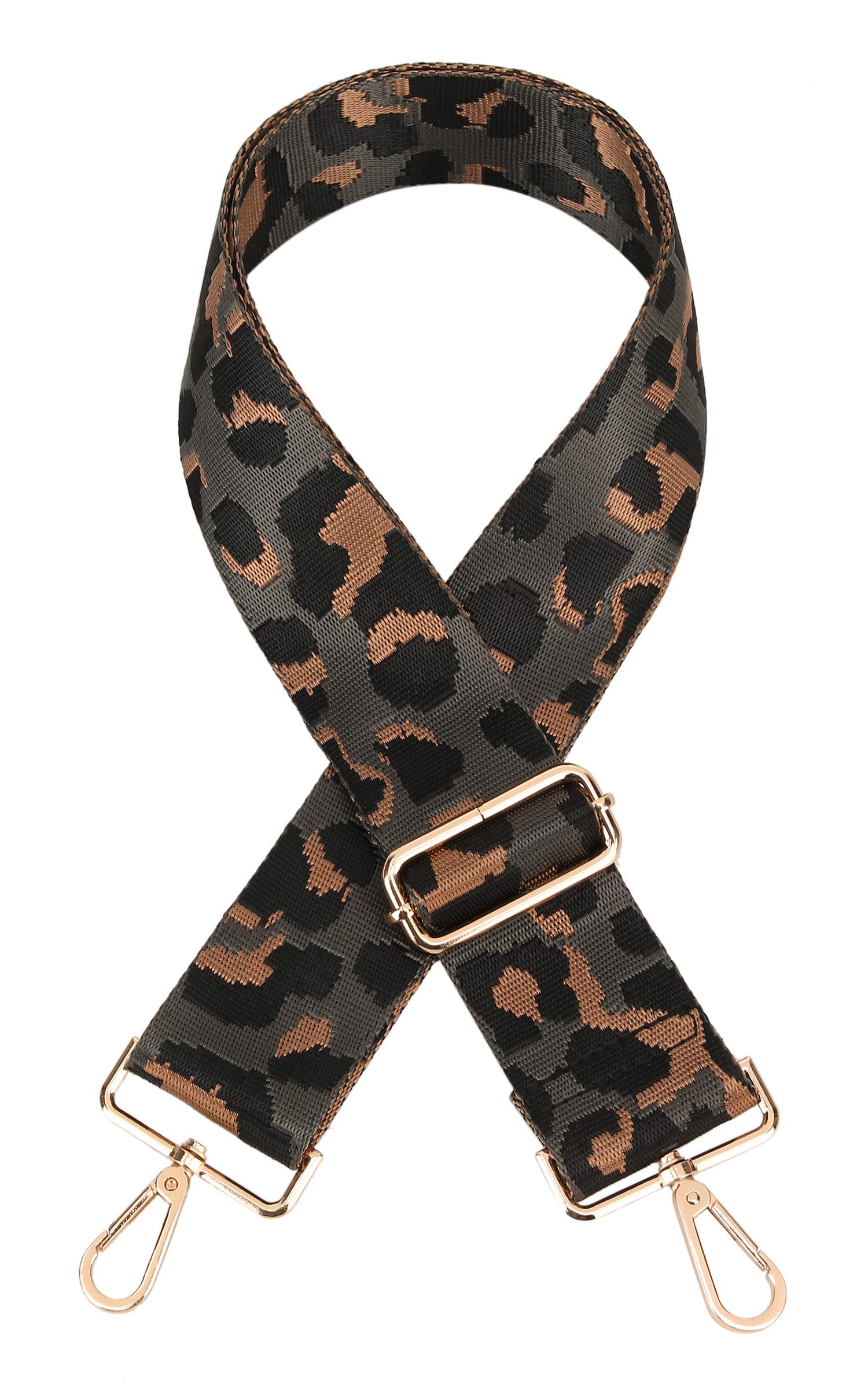 lola mae2” Wide Shoulder Strap Replacement for Handbags Adjustable Removable Guitar Canvas Crossbody Belt for Purse