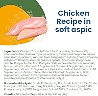 Vista 12 de almo nature Classic Complete - Wet Cat Food - Chicken Recipe with Ocean Fish in Gravy - Grain Free, GMO Free, No Artificial Colors and Flavors