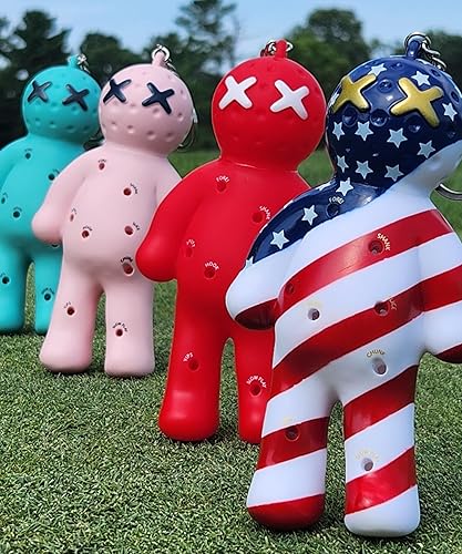 Miniatura 8 de Voodoo Golf Soporte para camiseta de bola, accesorio de llavero novedoso para bolsa, regalos para hombres, se adapta a camisetas de 3 14, 2 34, 1 12