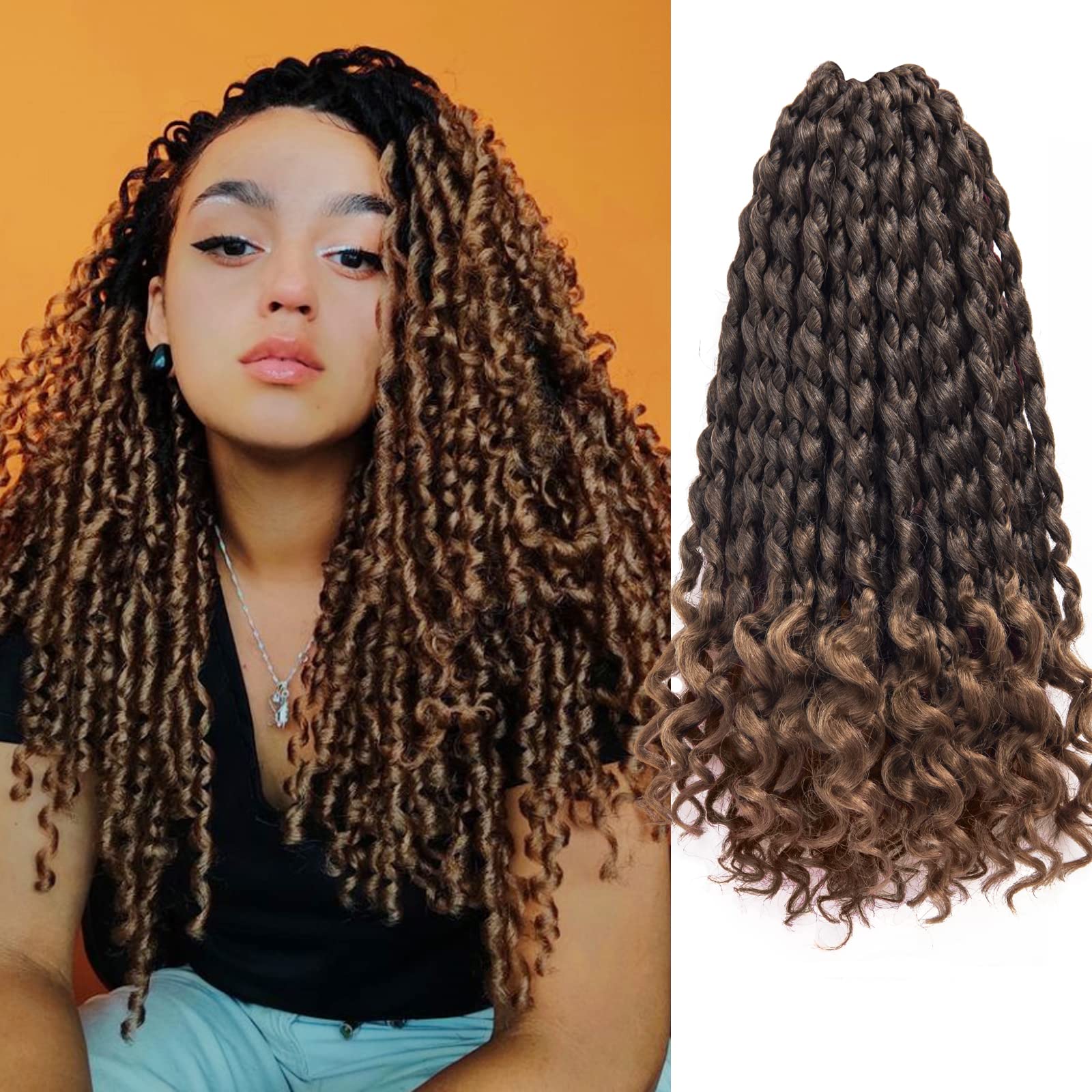 Buy Passion Twist Crochet Hair New Soft Dread Crochet Hair With Curly