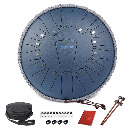 Rain Drum for Outside Garden, Steel Tongue Drum, Rain Chime