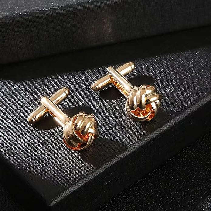 Mancornas y Gemelos para Traje de Etiqueta, Juego de Joyería para Hombre miniatura 3