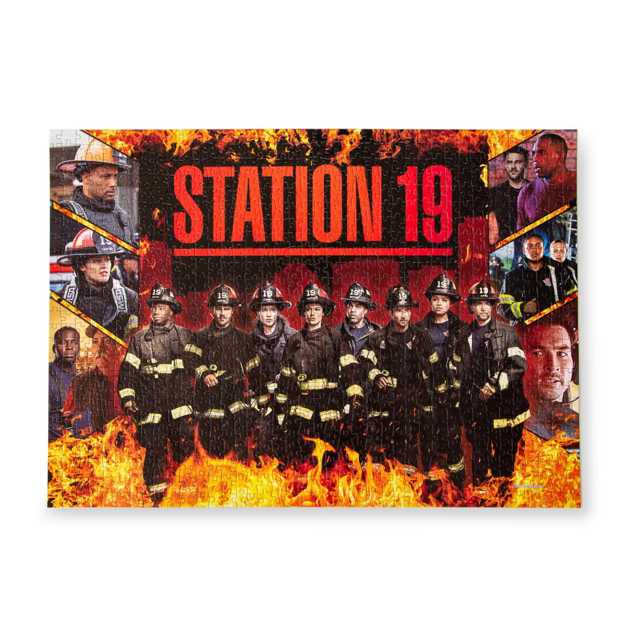 Station 19 Collage 1000-Piece Jigsaw Puzzle, Multi-color
