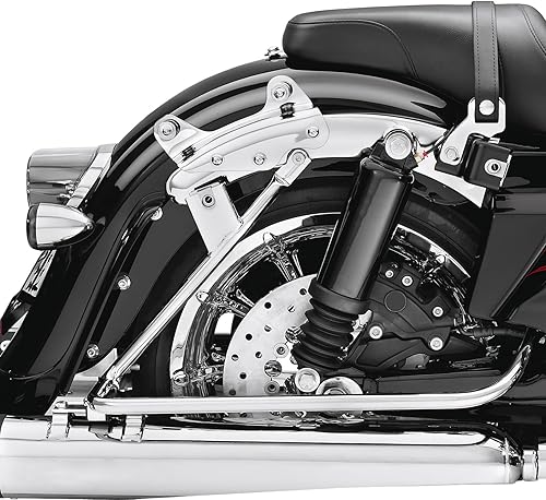 Miniatura 4 de TCT-MT Kit de accesorios de acoplamiento de 4 puntos para Harley 2009-2013 Touring Road King, Road Glide, Street Glide, FLHR, FLHRC, FLHT, FLHX,
