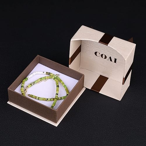 Miniatura 7 de COAI Gargantilla con cuentas de piedra Heishi para mujer