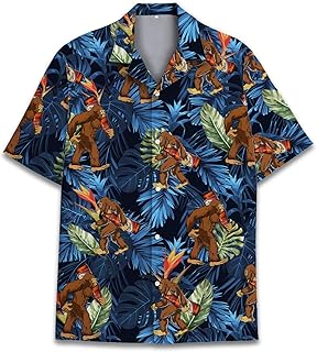 Vintage Cowboy Dinosaur Hawaiian Shirt for Men, Cowboy Dinosaur Button Down, Western Rodeo Shirt Short Sleeve