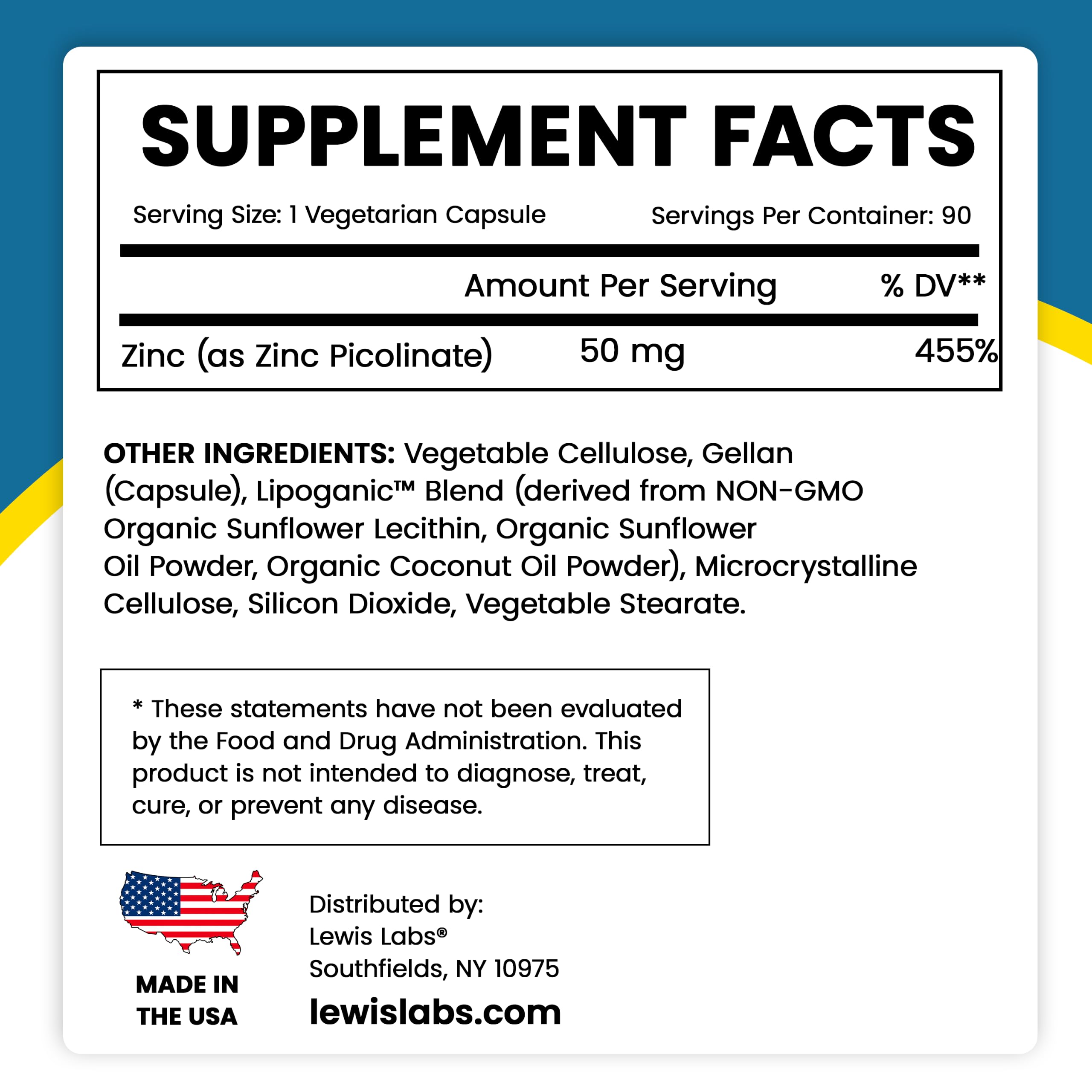 Liposomal Pure Zinc Picolinate Supplement with Copper, Immune Support, Metabolism, and Skin Health | High Potency, for Adults Men & Women | Powerful Antioxidant | 90 Capsules — Amazon image 9