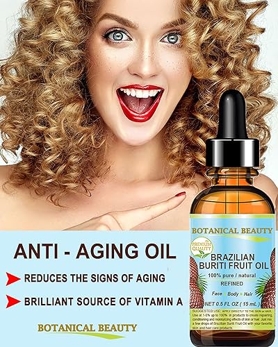 Miniatura 4 de Buriti aceite de frutas brasileño 100 puronaturalaceite refinado sin diluir prensado en frío Carrier Para cara cuerpo cabello labios y cuidado de