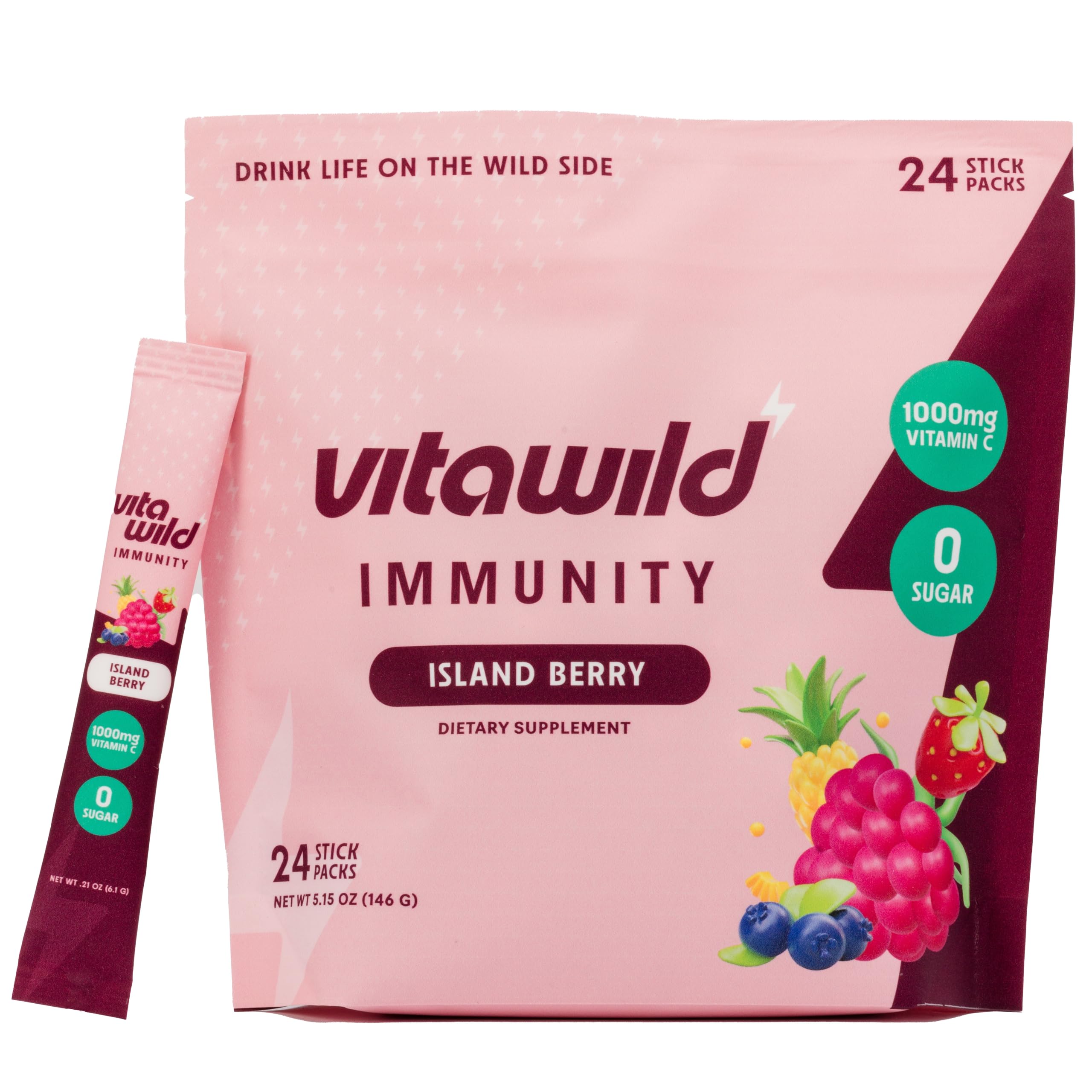 Amazon.com: VitaWild Immunity + Hydration Electrolyte Drink