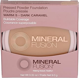 MINERAL FUSION Warm 5 Pressed Base, 0.32 OZ