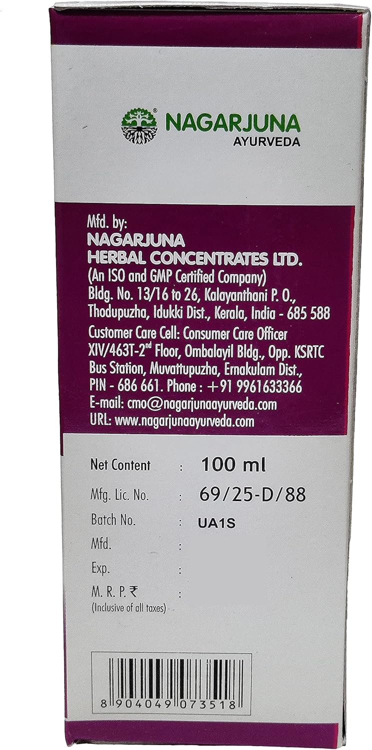 Nagarjuna Kerala Psoria Oil 100 ml x Pack of 4