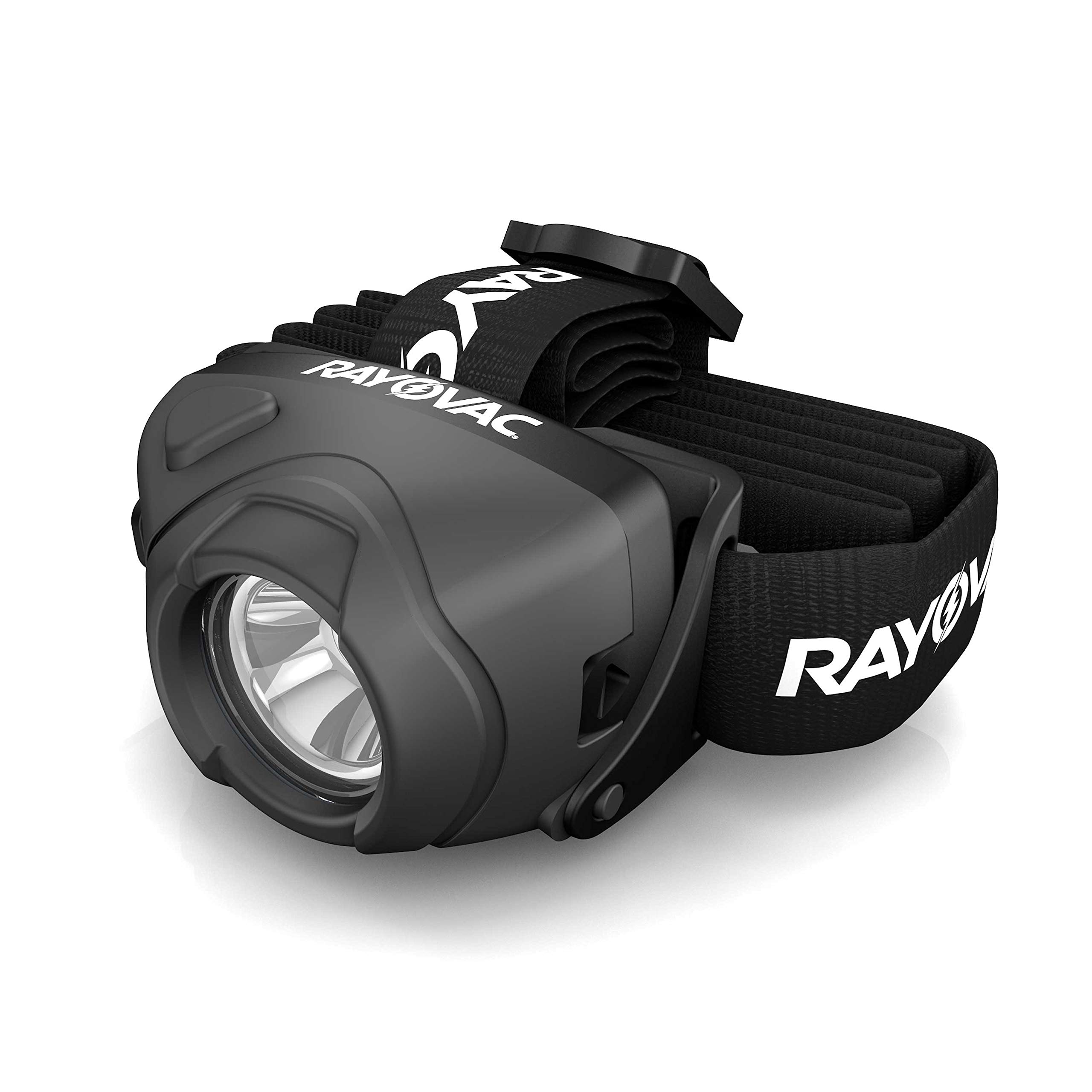 Rayovac Virtually Indestructible LED Headlamp Flashlight, 350 High Lumens