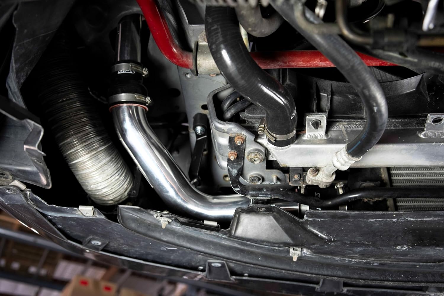 HPS Polish Intercooler Charge Pipe Kit Lower Hot Side and Cold Side Compatible for 2004-2005 Mazda Mazdaspeed Miata 1.8L Turbo, 17-152P