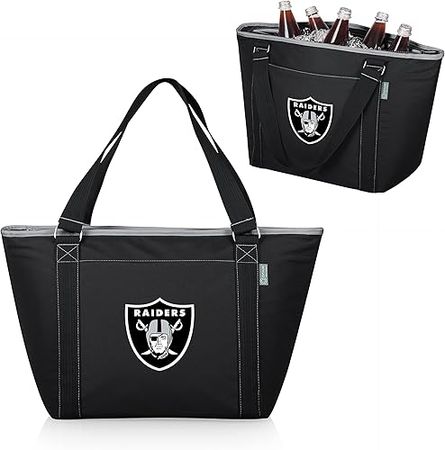 Vista 98 de PICNIC TIME NFL Topanga - Bolsa enfriadora suave, hielera para pícnic Negro