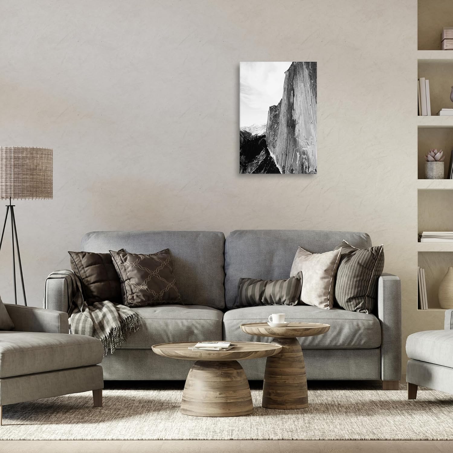 Stupell Industries Tall Natural Cliff at Yosemite Canvas Wall Art, design by Gemma Bardot, 16 x 24