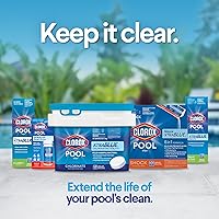 Vista 6 de Clorox® Pool&Spa™ Alguicida y clarificador de piscina, previene y trata las algas de la piscina, limpia el agua, 128 onzas líquidas (paquete de 1)