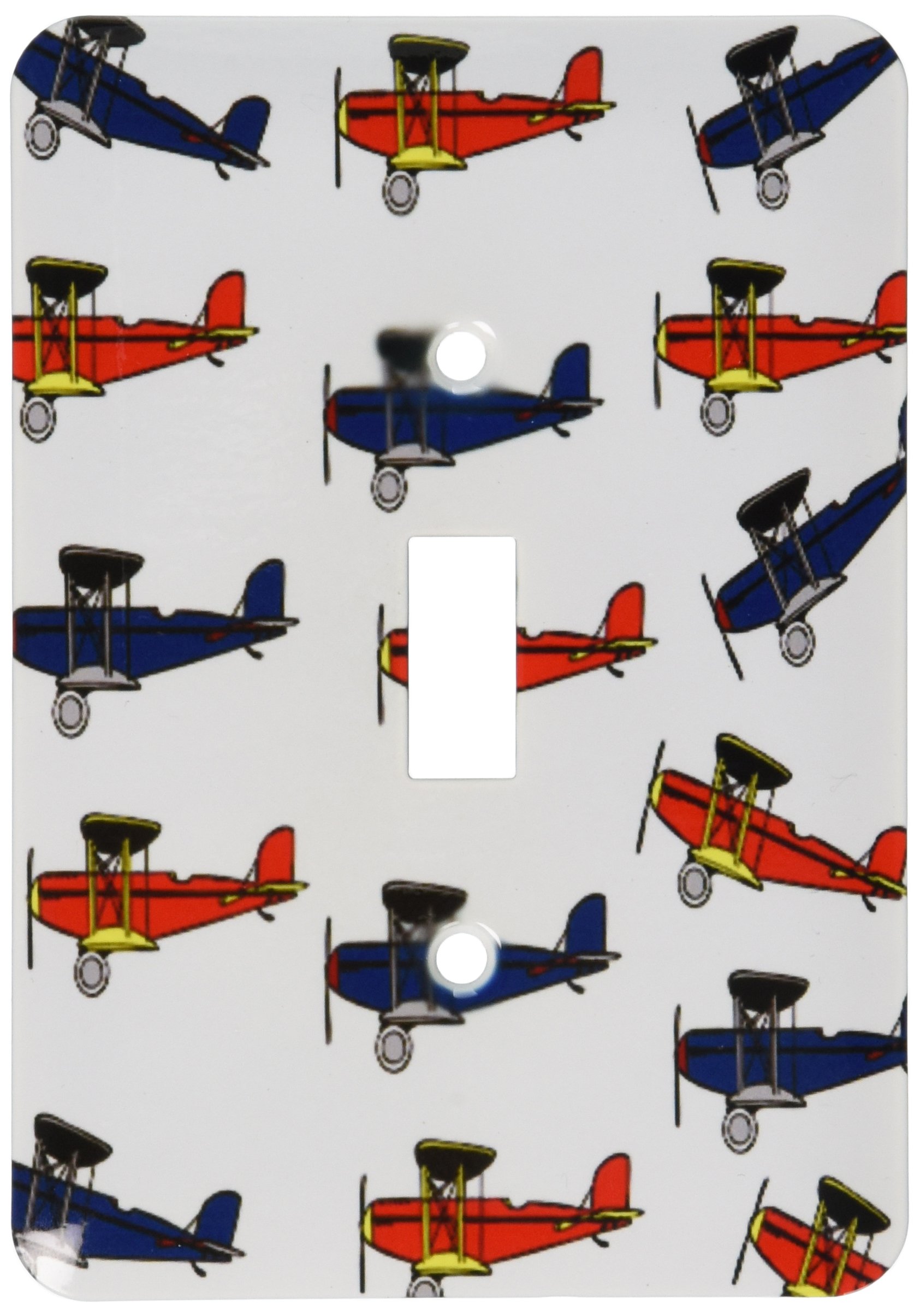 Interruptor de luz de avión azul marino para decorar dormitorios infantiles y estudios