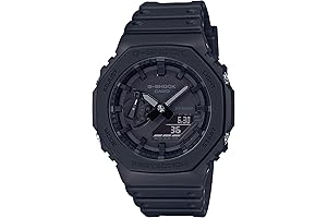 Casio G-Shock Watch GA2100-1A1: Unparalleled Durability Meets Casual Style