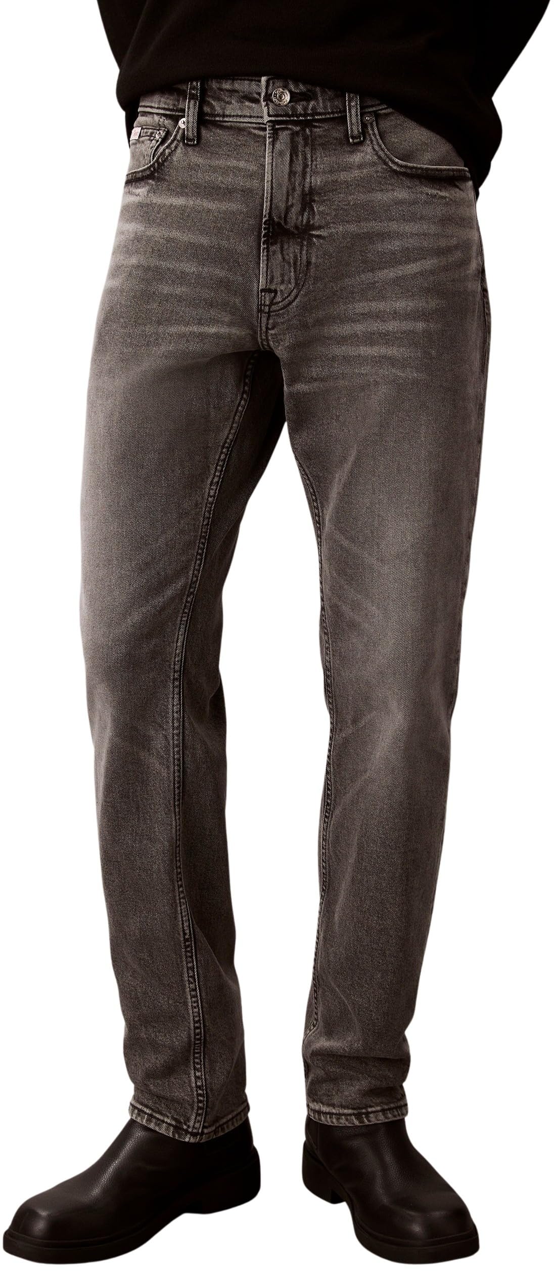Calvin Klein Herren Jeans Hose Pewter Rock Slim Fit