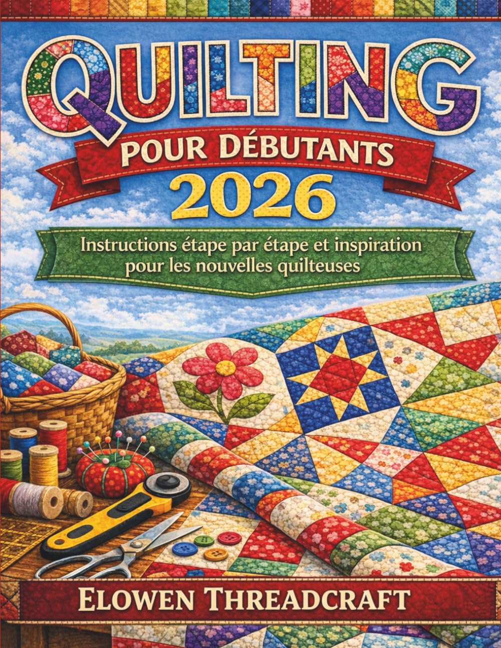DÉBUTANTS POUR QUILTING POUR: Instructions étape par étape et inspiration pour les nouveaux quilteuses