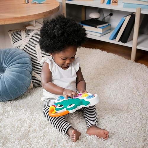 Miniatura 9 de Baby Einstein Ocean Explorers Neptune's Busy Bubbles - Juguete de actividad sensorial con luces interactivas y música, a partir de 3 meses Burbujas