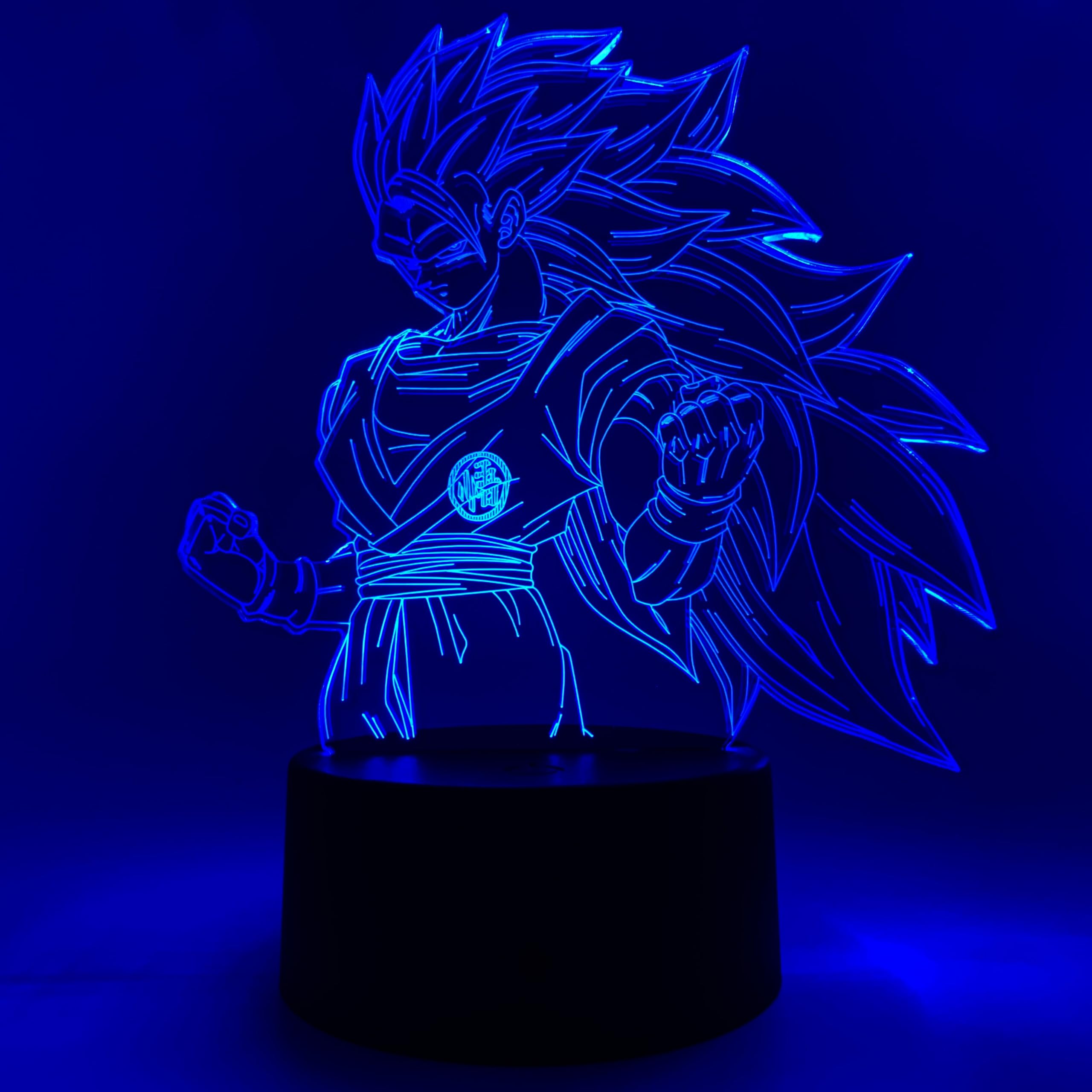 Otaku Lamps Super Saiyan 3 Goku Dragon Ball Super – Anime