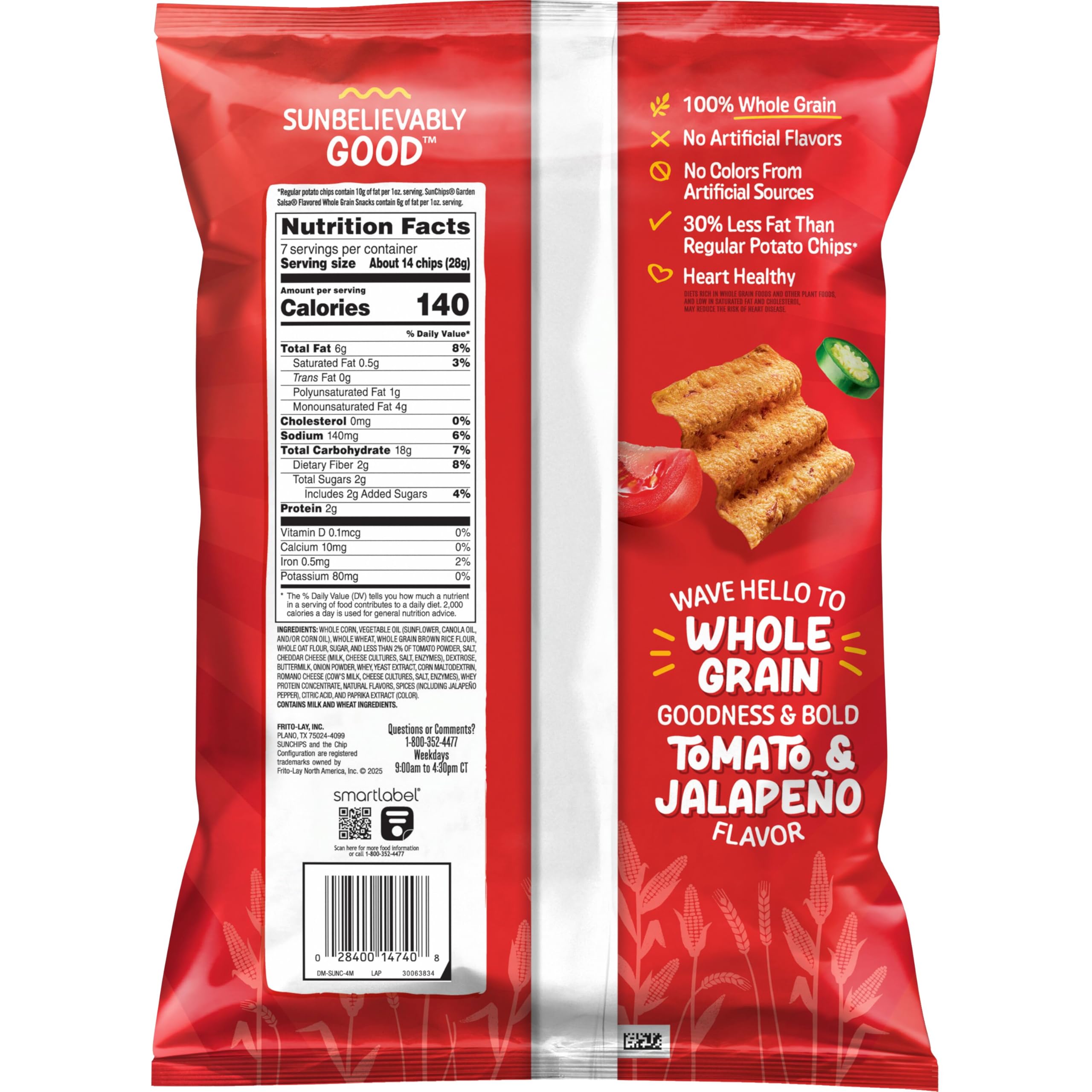 SunChips Garden Salsa 7 Oz — view 2