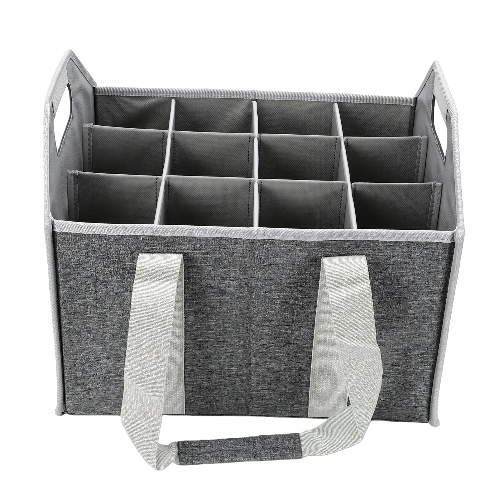 RIZGHWOY Porte Bouteilles de Vin, Sac de Transport pour 12 Bouteilles avec