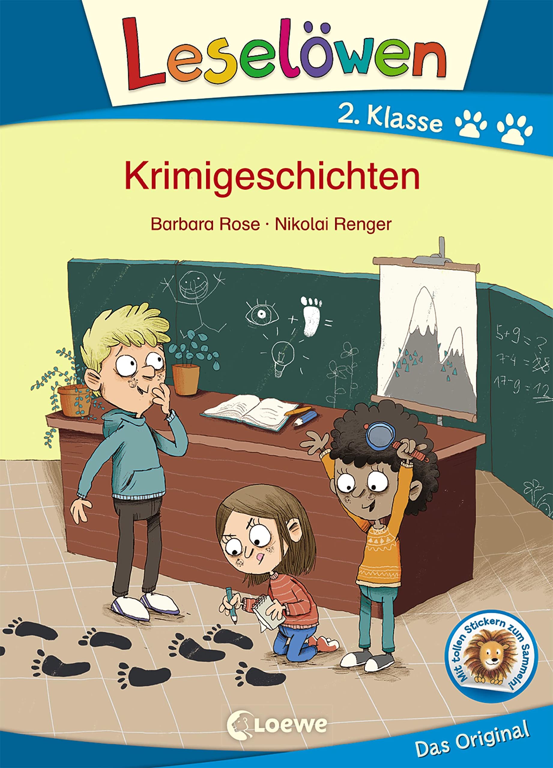 Leselöwen 2. Klasse - Krimigeschichten: Erstlesebuch für Kinder ab 6 Jahre