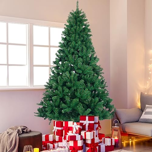 Árbol de Navidad negro de 6 pies, árbol de Navidad falso con bisagras con 1600 puntas de ramas y soporte de metal plegable, árbol de Navidad para el Árbol de Navidad negro de 6 pies, árbol de Navidad falso con bisagras con 1600 puntas de ramas y soporte de metal plegable, árbol de Navidad para el