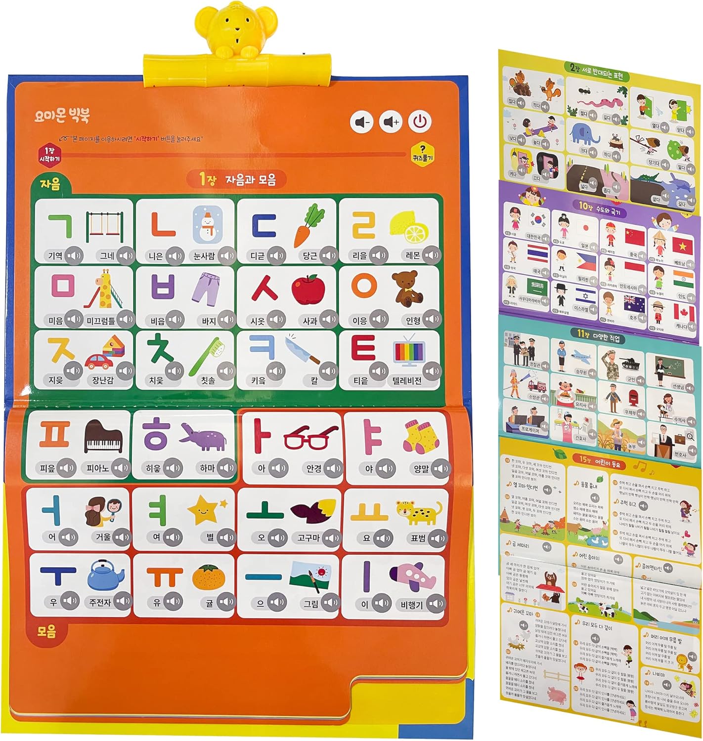 Korean Alphabet Poster Korean Toys for Kids, Learn Korean Alphabet, Words and Pronunciation, Korean Language Learning Book for Beginners Korean Alphabet Poster Korean Toys for Kids, Learn Korean Alphabet, Words and Pronunciation, Korean Language Learning Book for Beginners