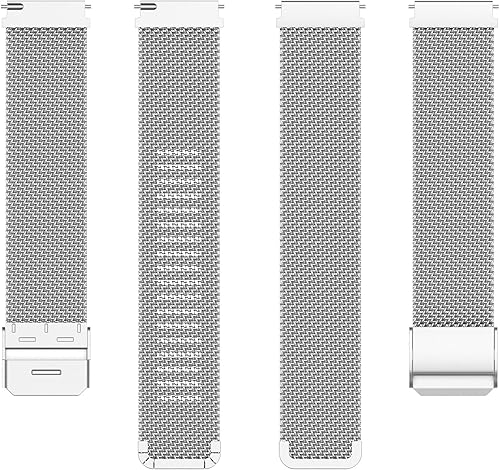 Miniatura 5 de FitTurn Paquete de 2 bandas delgadas para Amazfit Bip 5/Pace/Cheetah/Stratos 2 3/GTR 4/GTR 3/GTR 3 Pro/GTR 2/GTR 2e/GTR 1.850 in SmartWatch, correa