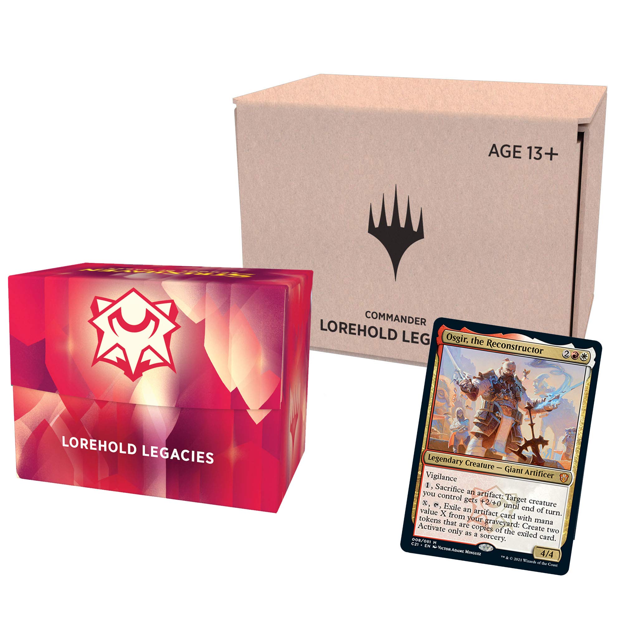 Magic The Gathering Strixhaven Commander Deck – Lorehold Legacies  (Red-White) Minimal Packaging Version, C97770000 : Amazon.co.uk: Toys &  Games