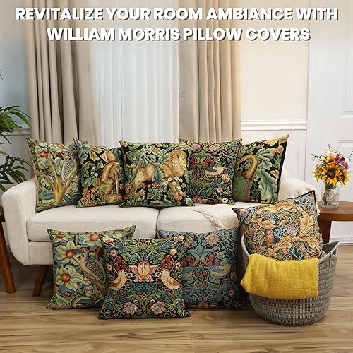 Miniatura 4 de Charlotte Home Furnishings - Fundas de almohada decorativas bohemias para sofá, sala de estar, fundas de almohada cuadradas de fresa negra de 18 x