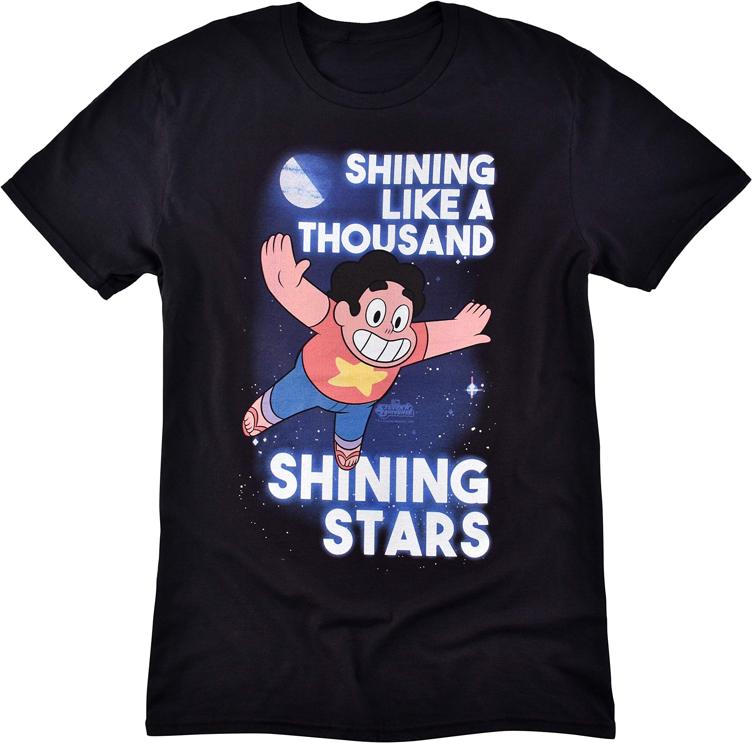 STEVEN UNIVERSE Shining Like a Thousand Shining Stars Cartoon Network Heather T Shirt for Men and Women