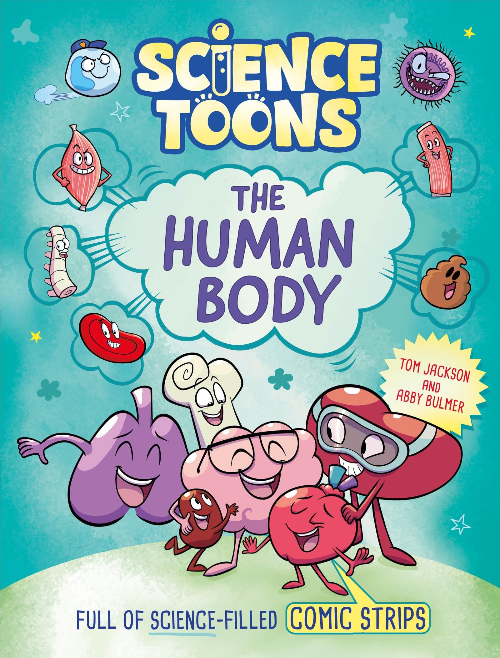 Science Toons: The Human Body by Tom Jackson (Hardback Book)