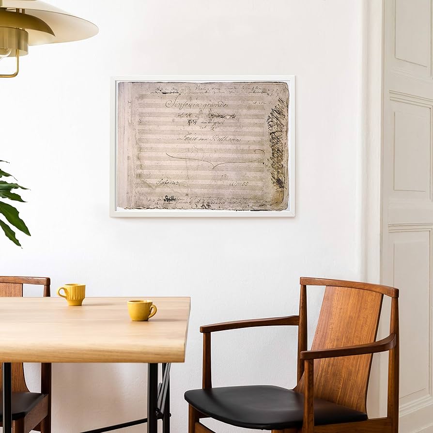 Amazon.com: Beethoven Manuscript Nsketches By Ludwig Van Beethoven