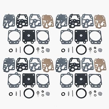 4Pcs/lot Carburetor Carb Rebuild Repair Kit For HONDA GX35 GX25 GX 35 25 Gasoline Engine Motor Generator Trimmer