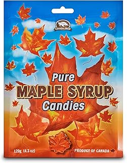 Canada True Maple Leaf Candies 120g - Bag