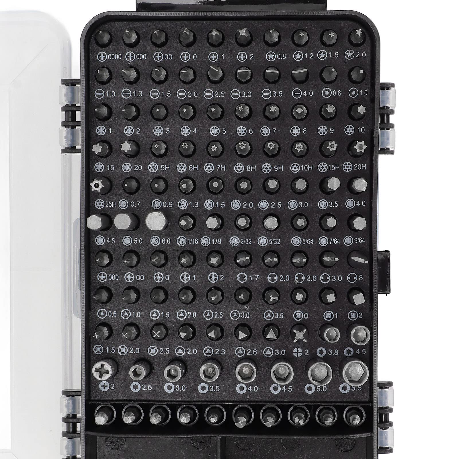 Septpenta 138 Teiliges Mini Schraubendreher Set, Vielseitig Einsetzbar, Praktischer, Flexibler, Magnetisches Design, Schrauben Fallen Nicht Ab, Ergonomisches Design für Die Gerätewartung