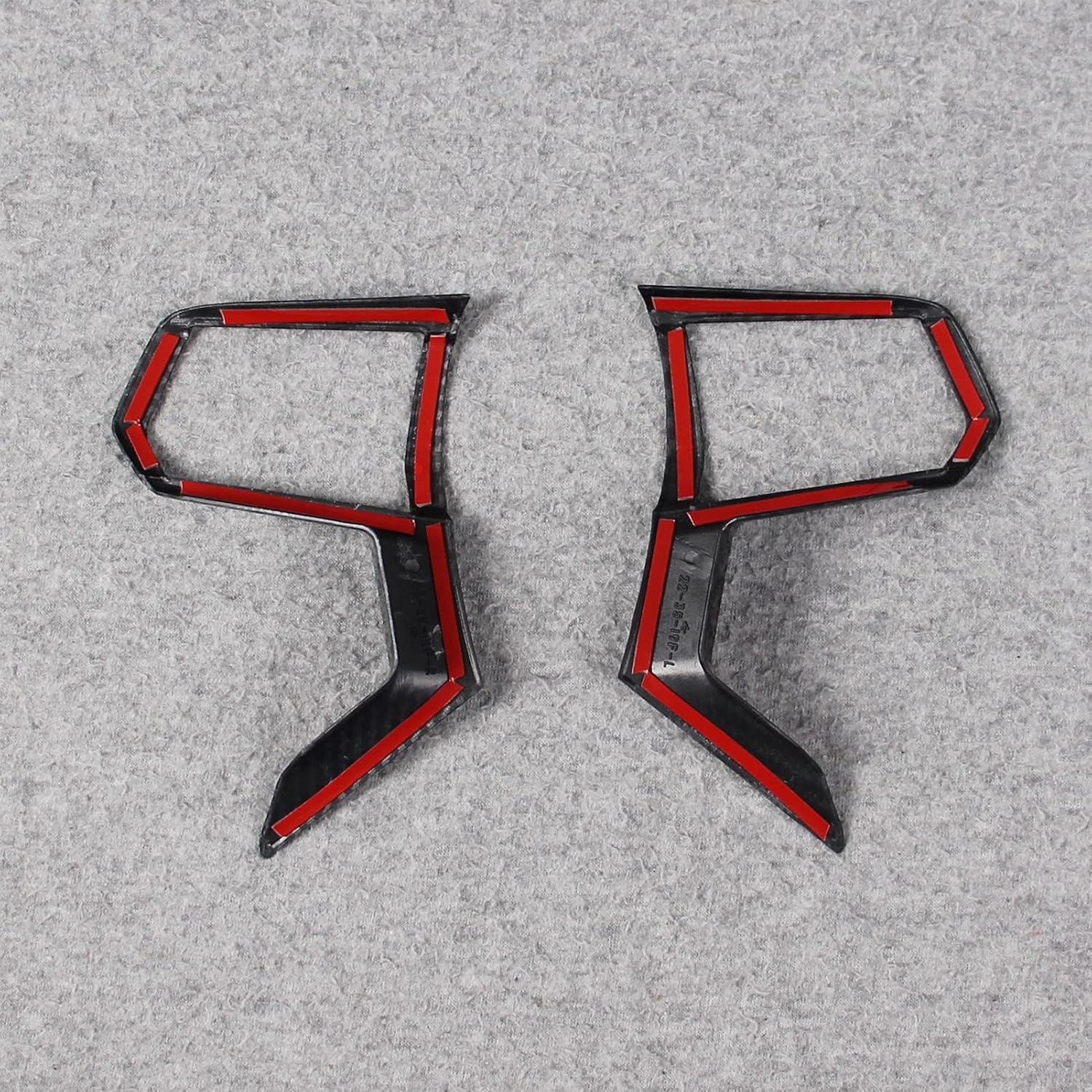 for Mitsubishi New Outlander 2022 2023 2024 2025 Wheel Steering Trim Panel Cover Trims ABS Carbon Fiber Pattern