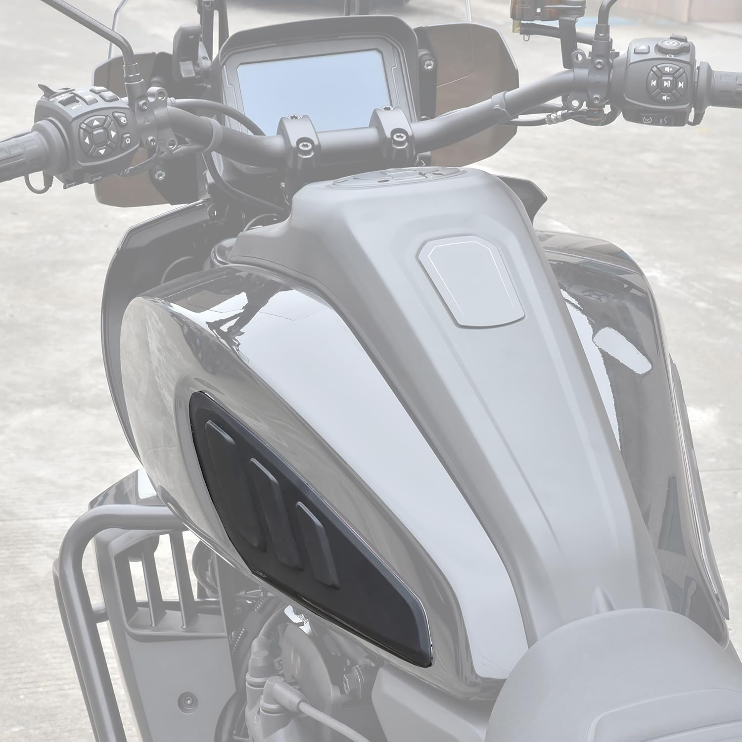 Motorcycle Tank Knee Pad for Pan America 1250 RA1250 1250 Special RA1250S 2021-2024 Rubber Fuel Tank Protector Side Panels Anti-Slip Traction Pad Grip Decal Stickers