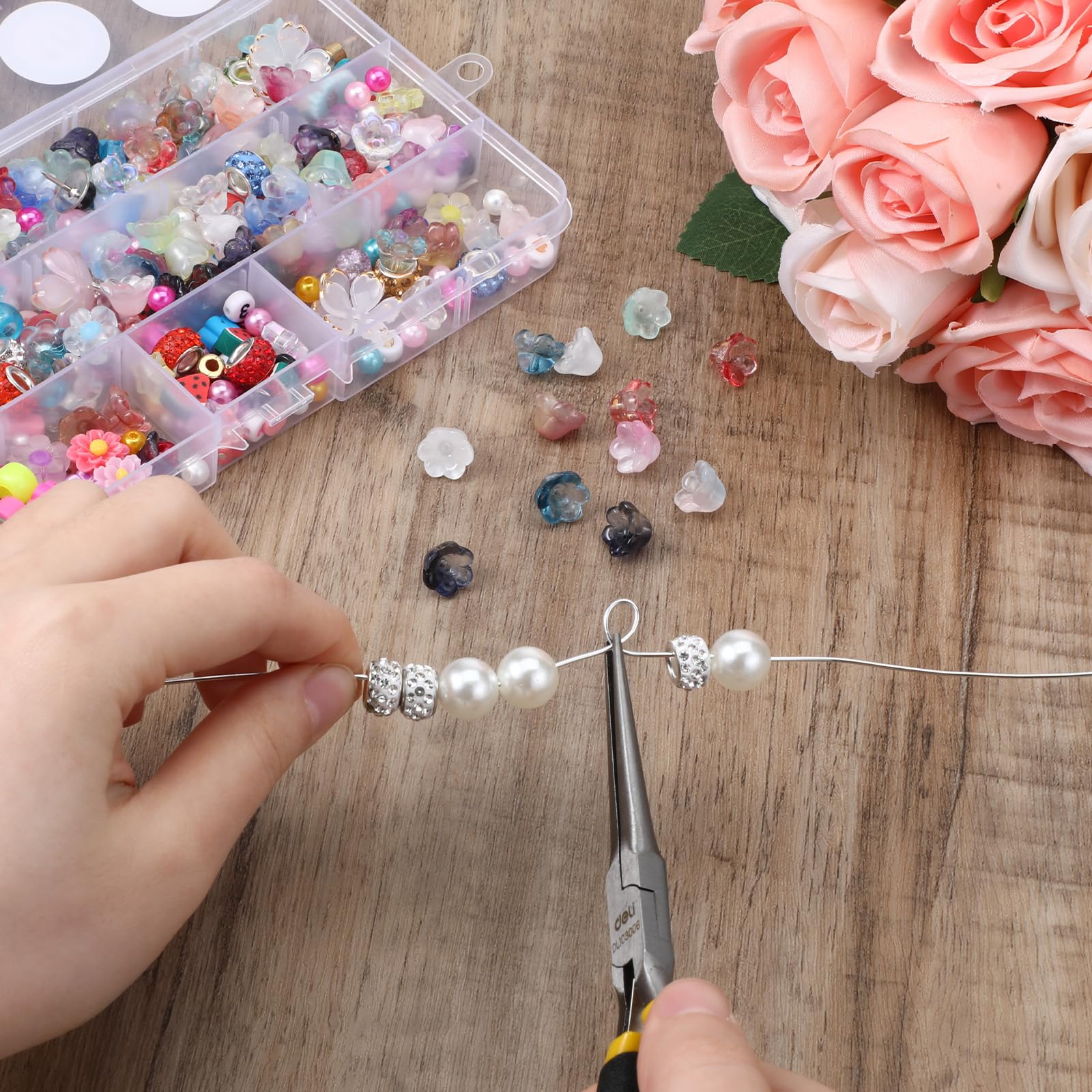 18 Gauge Wire for Crafting Aluminum Sculpting Wire for Crafts Armature Wires for Sculpting Silver Jewelry Wires for Beading DIF Floral Modeling, 1mm x 30 m - Image 7