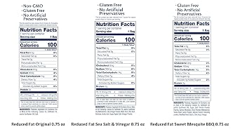 Cape Cod Potato Chips, Reduced Fat Kettle Cooked, Seaside Sampler (24 Count) Variety Pack