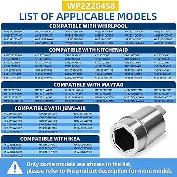 Amazon.com: WP2220458 2220458 Refrigerator Ice Makers Coupling