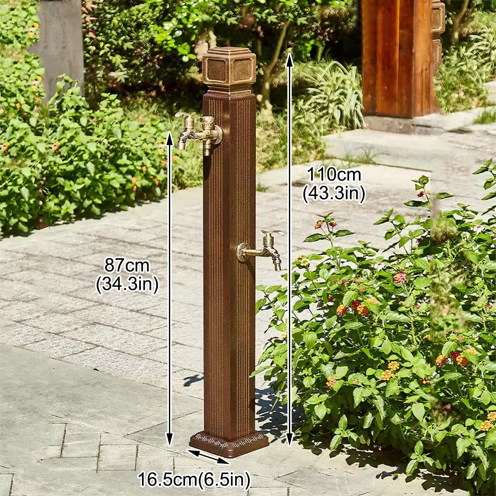 Amazon | 立水栓 屋外 立 水 栓、立水栓 屋外 セット 水栓柱