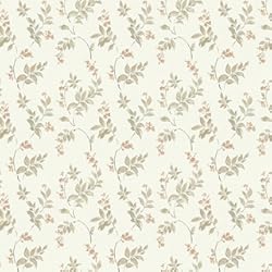 Paredes 3D En Yeso VANISA Papel tapiz autoadhesivo floral de 41 x 300 cm, papel pintado botánico, estilo pastoral, parte trasera adhesiva, plástico, color beige, impermeable, para paredes, muebles, sala de estar,