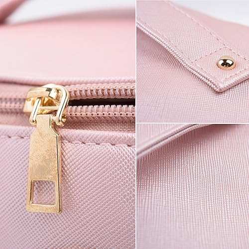 Miniatura 5 de Bolsa de maquillaje para mamá, mamá, piel sintética, impermeable, bolsa de cosméticos, regalo para el día de la madre para mujeres y niñas,