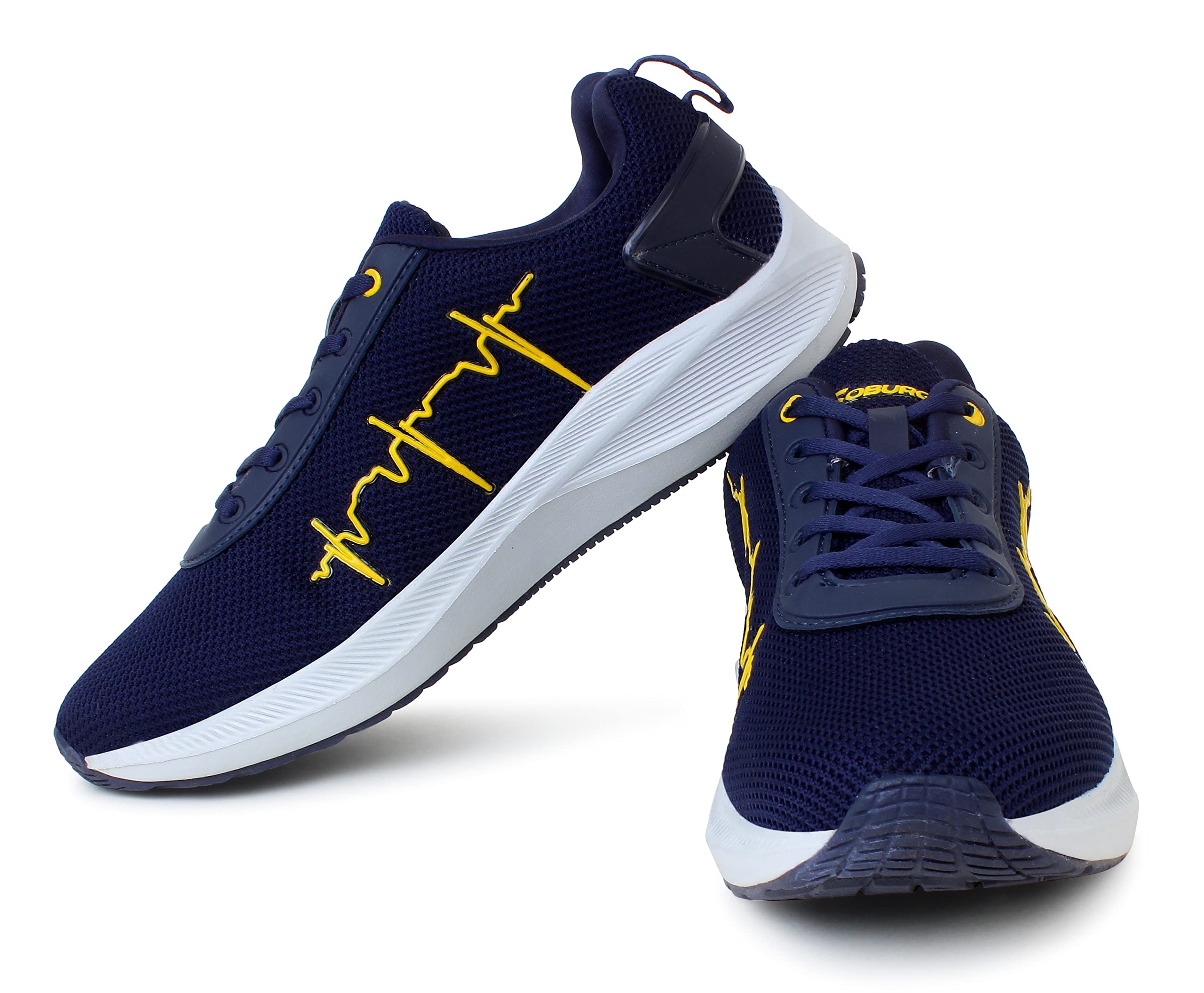 Koburg Men KG-102 Blue Yellow Sports Shoes (KX0102GBLYL06) 4